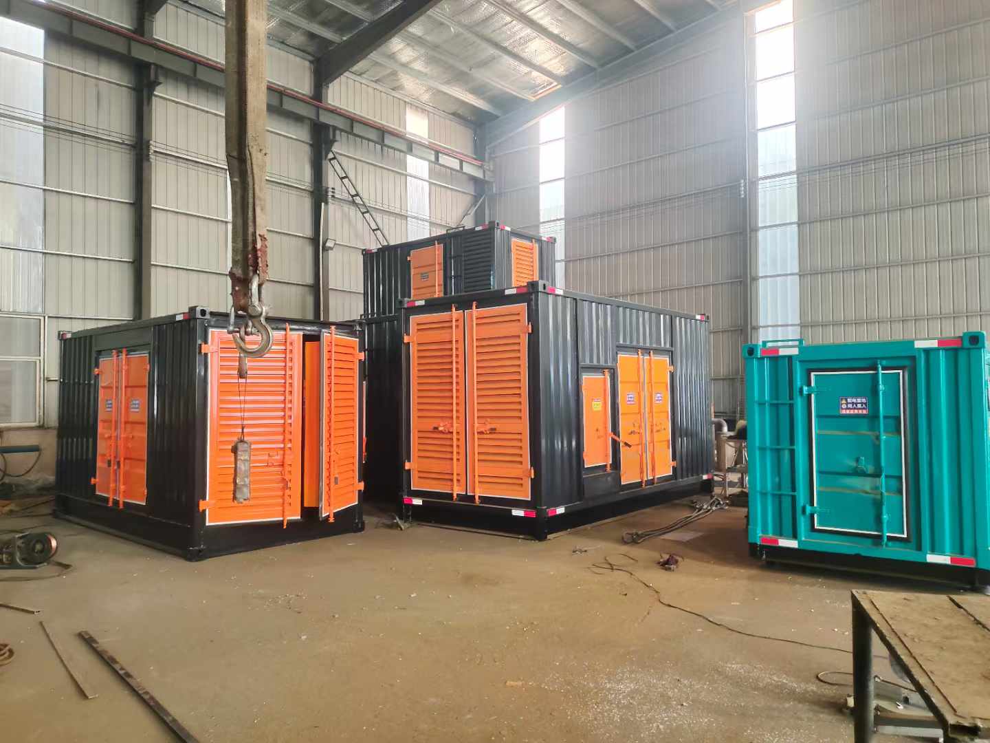 东昌500kw柴油发电机组可以带动多少功率设备？