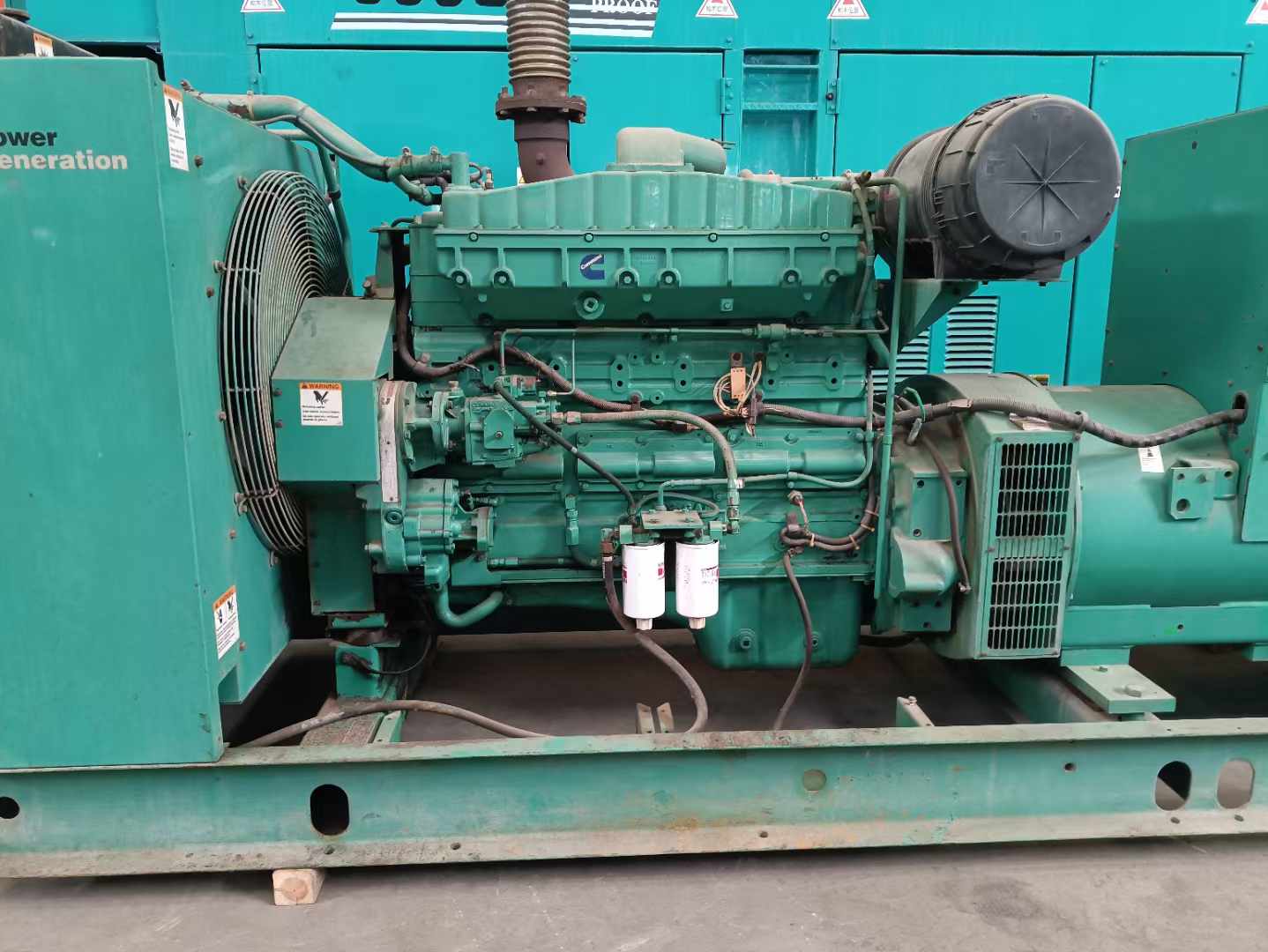 东昌过载会对 600kW 柴油发电机组造成哪些损害？